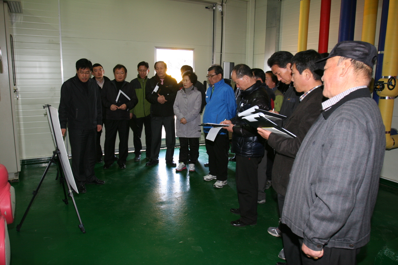 군정 주요사업장 답사