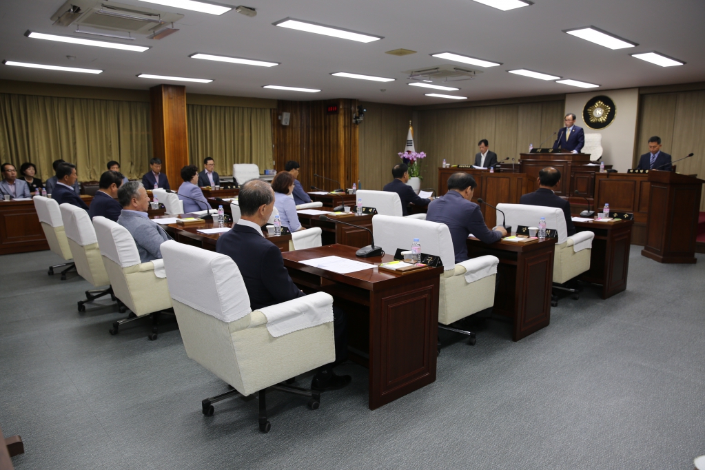 제231회 예산군의회(제1차 정례회) 개회