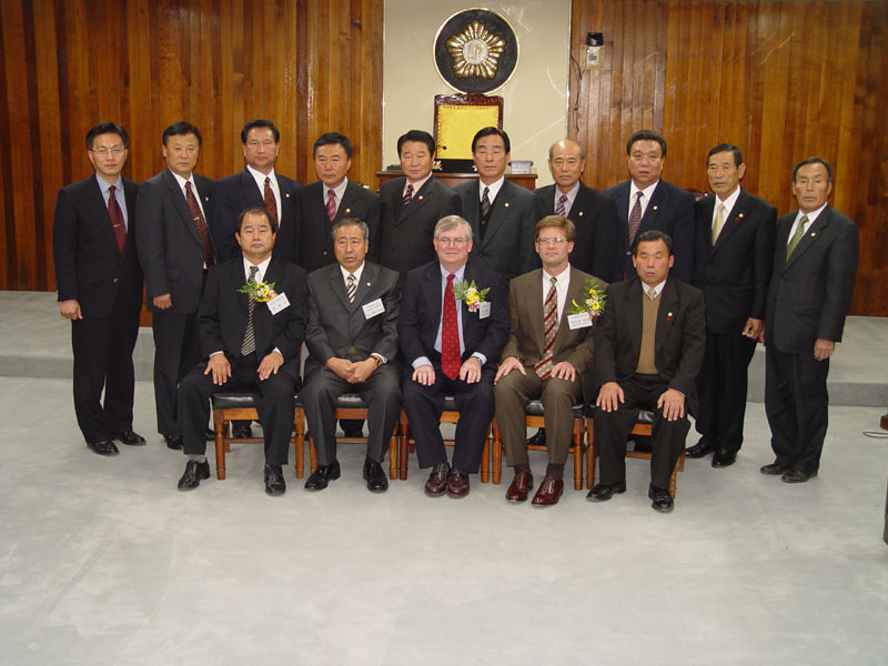 미국 낙스빌시 부시장 의회방문