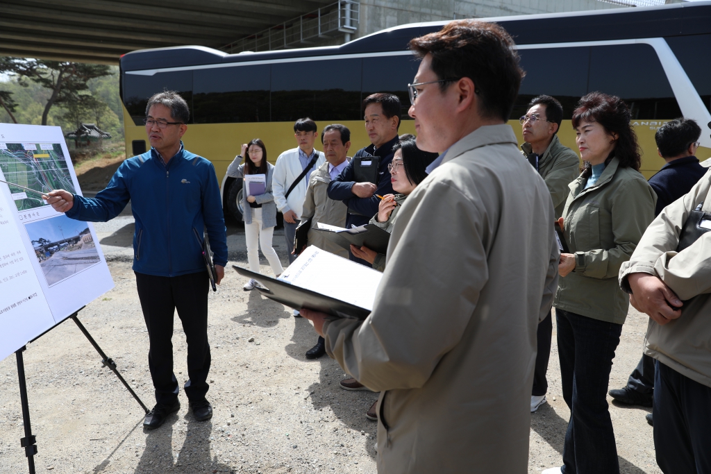 2024년 4월 군정 주요사업장 답사(3일차)