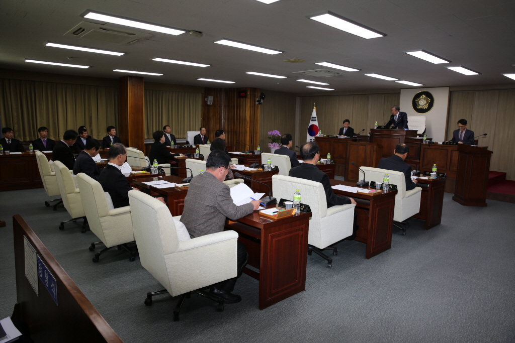 제211회 예산군의회(임시회) 제1차본회의