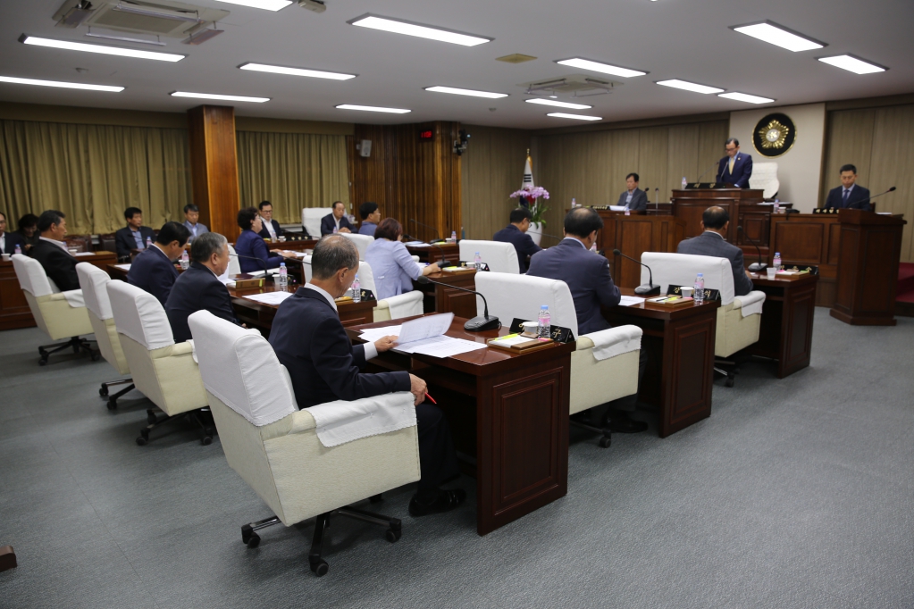 제231회 예산군의회(제1차 정례회) 폐회