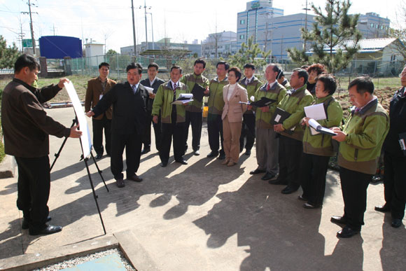 2007년 군정 주요사업장 답사