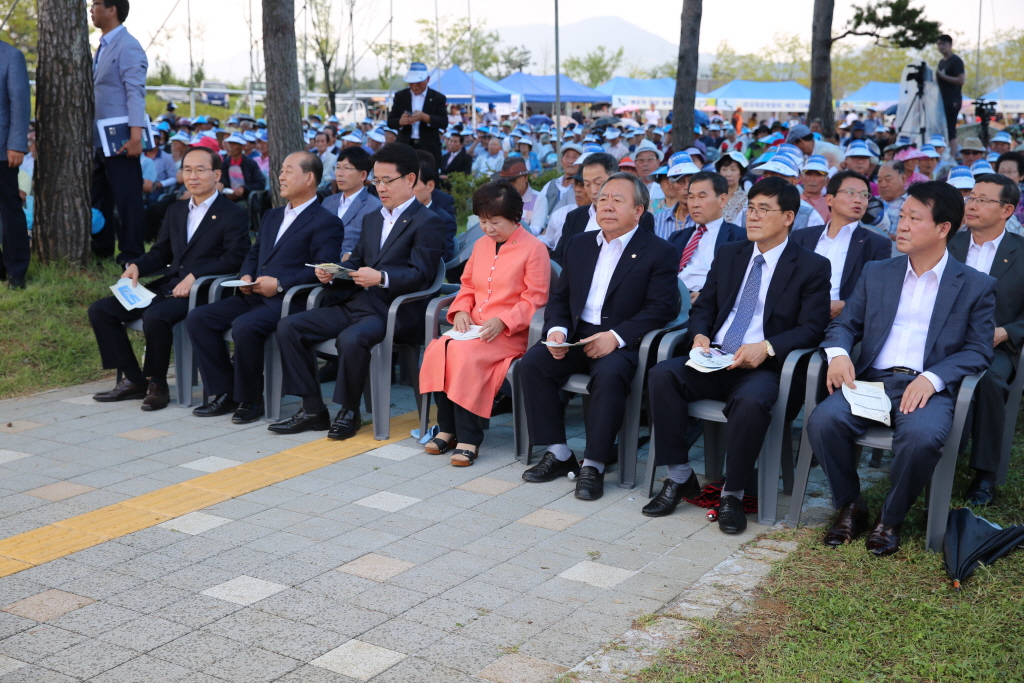 황새자연방사 행사