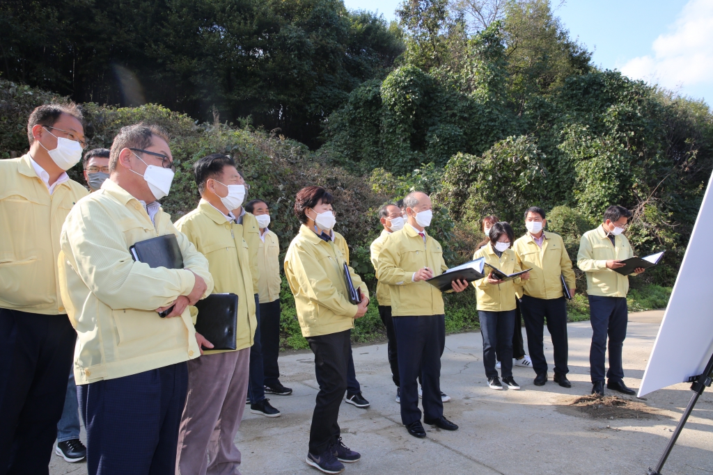 제274회 임시회 군정주요사업장 답사