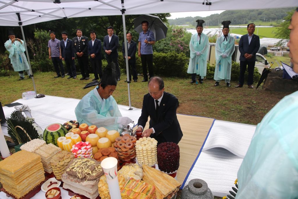 일연 신현상 추모제 및 제74주년 광복절 기념행사
