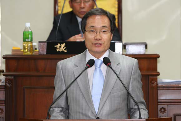 군정질문에 대한 답변