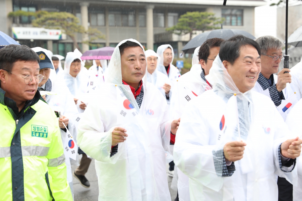 제26회 한내장 4·3 독립만세운동 행사 참석