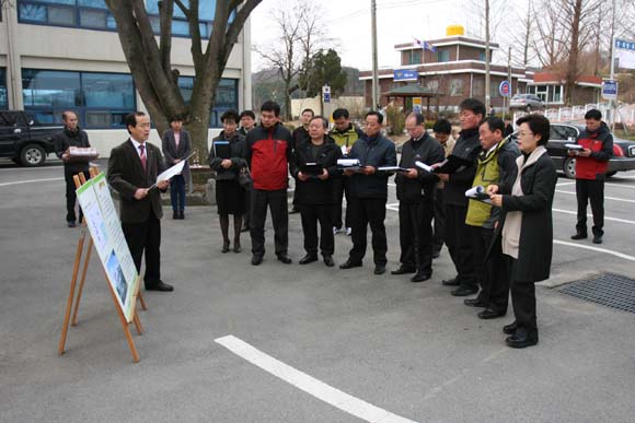 2010년 군정 주요사업장답사