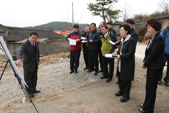 2010년 군정 주요사업장답사