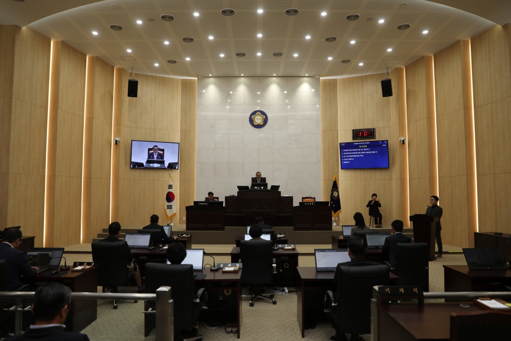 제308회 임시회 개회