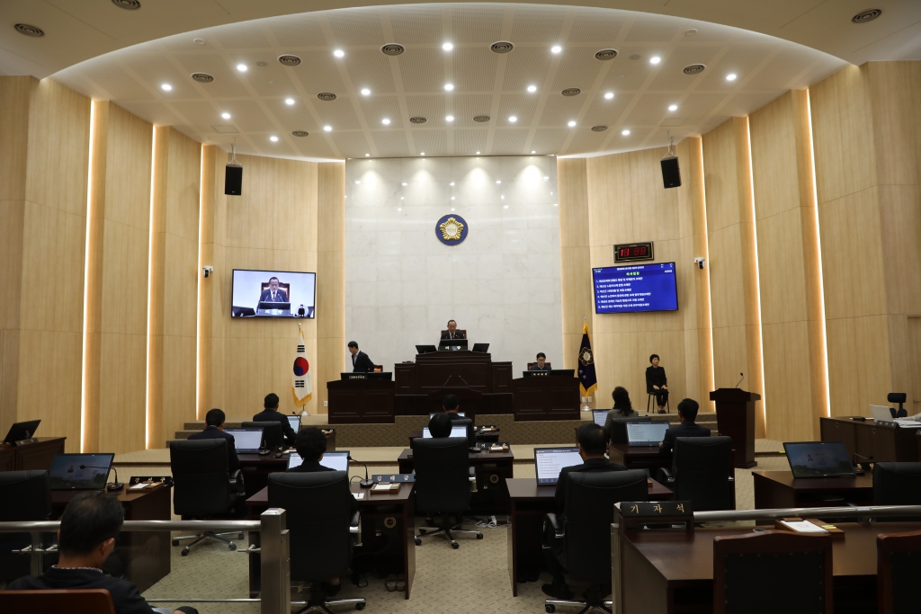 제308회 임시회 폐회