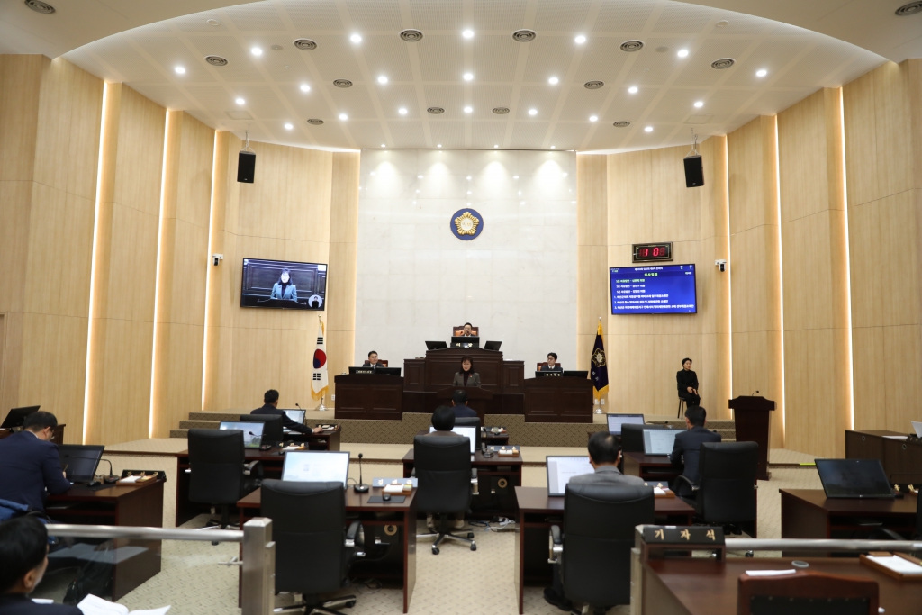 제310회 임시회 6차 본회의 개회