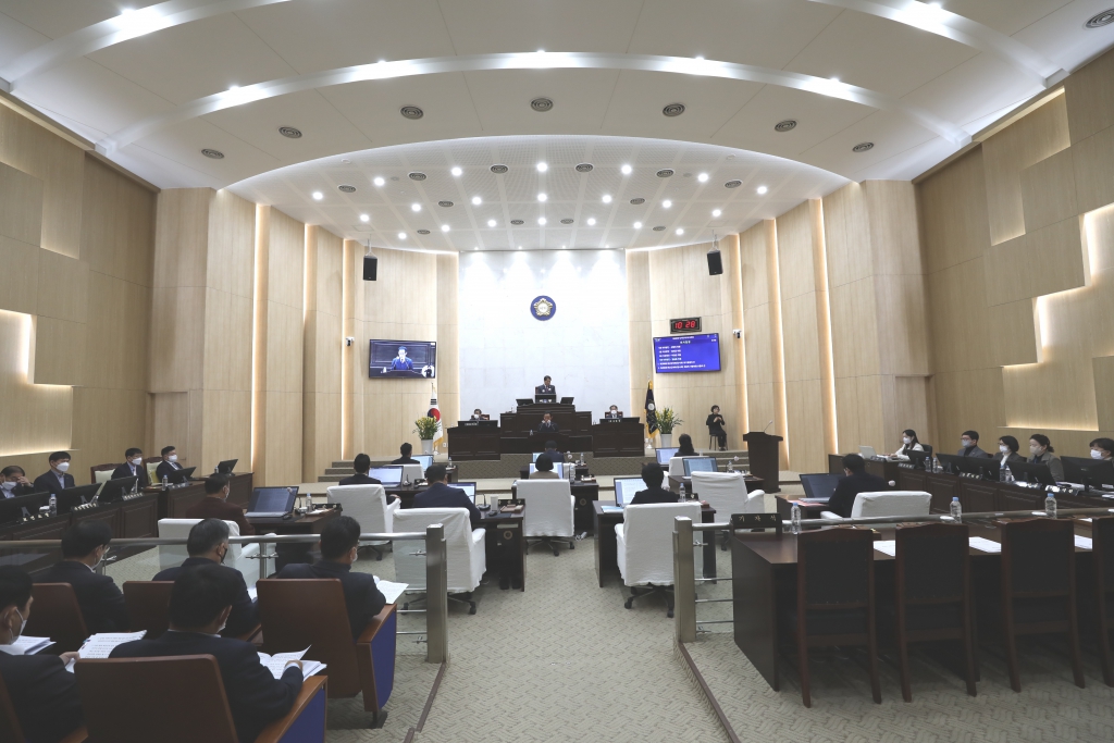 제288회 임시회 개회 및 1차 본회의