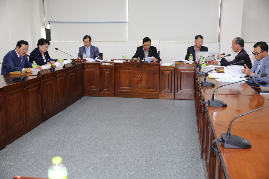 제221회 예산군의회(임시회) 산업건설위원회