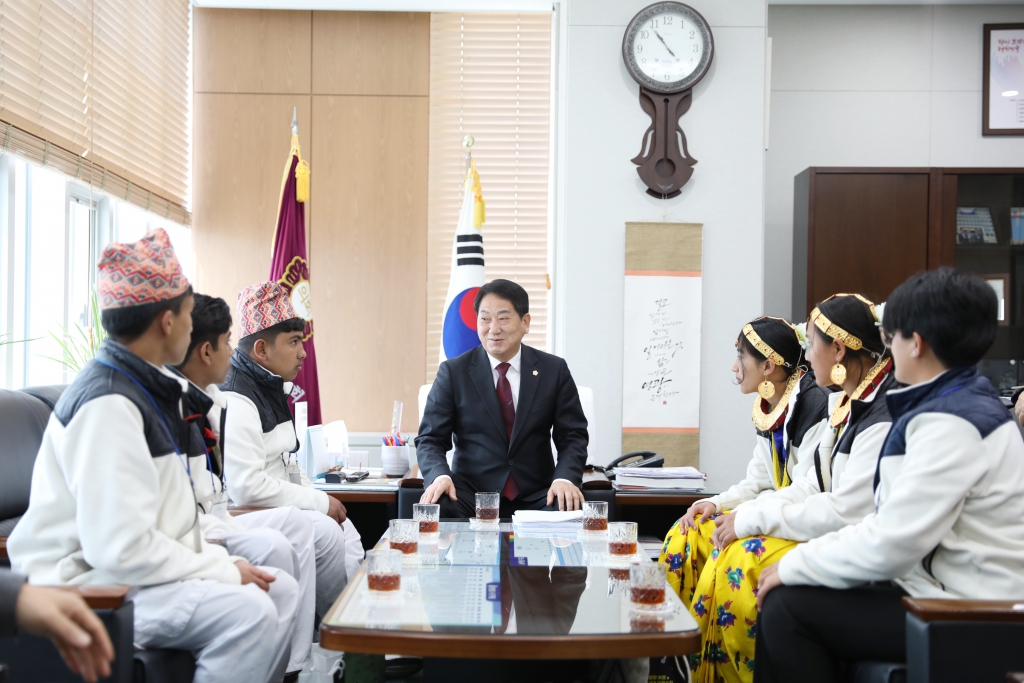 2024년 기아대책예산후원이사회 네팔 에버비전스쿨 학생 의회 견학