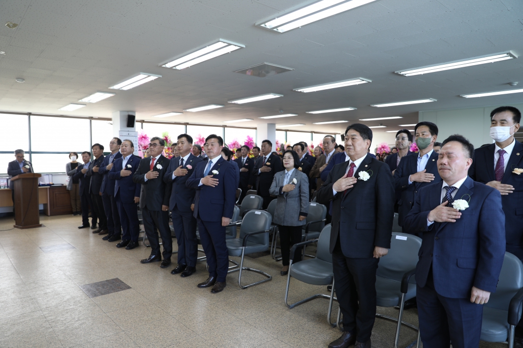 (사)한국후계농업경영인예산군 연합회장 이취임식