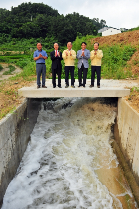 공주보-예당저수지 도수현장 방문