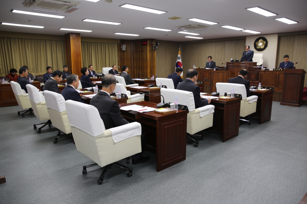 제235회 예산군의회 임시회 폐회