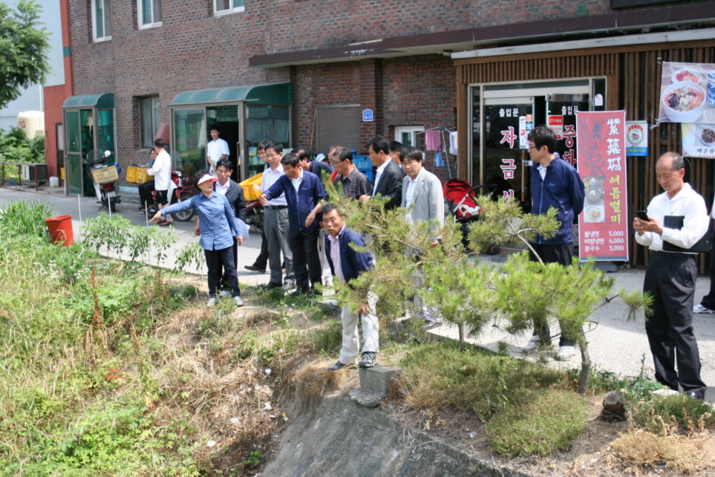 군정주요사업장 답사