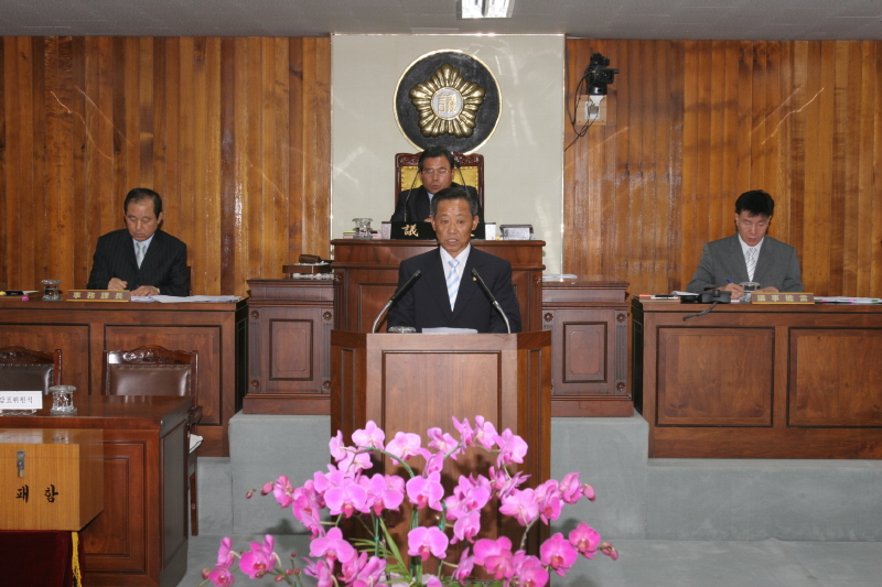 최무영부의장 당선인사