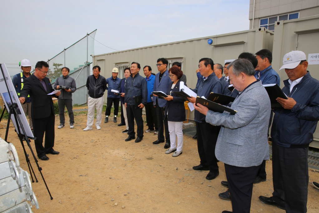 노인종합복지관 이전 확충 사업장 답사
