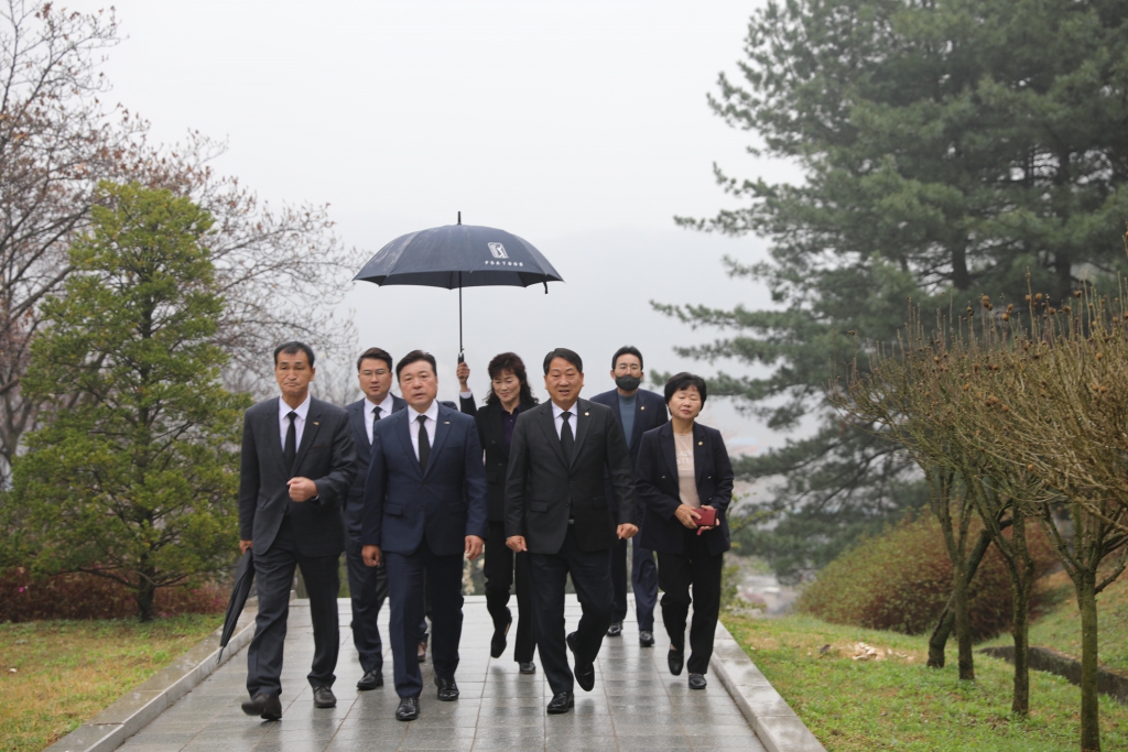 2023년 충령사 한식제례 참석