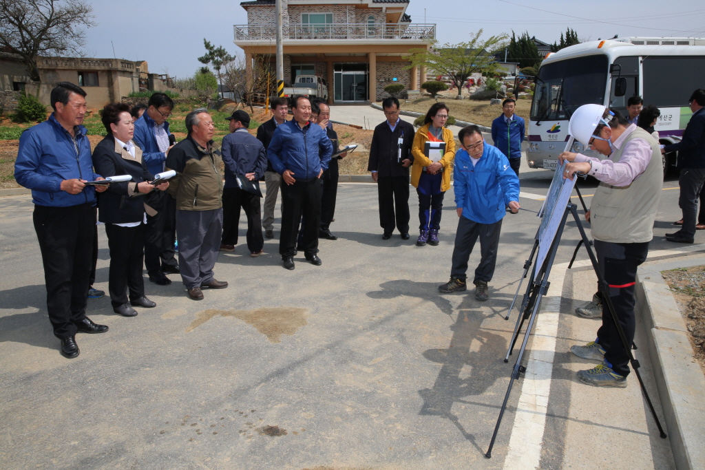 제212회 예산군의회(임시회)사업장답사