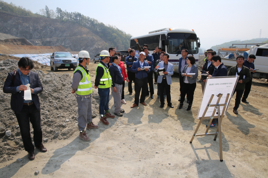 제212회 예산군의회(임시회) 군정주요사업장 답사