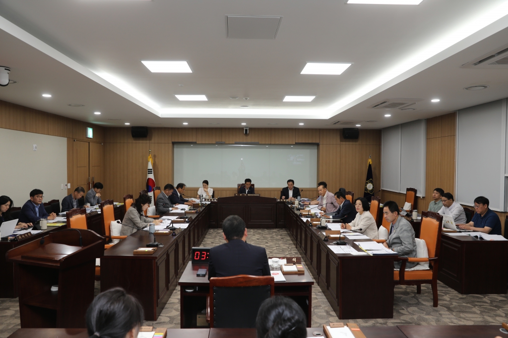 2024년 행정사무감사 7일차(농업기술센터, 공공시설사업소, 관광시설사업소)