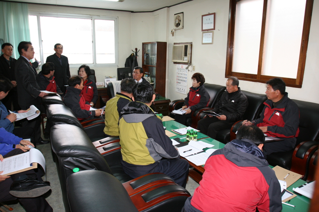 군정 주요사업장 방문