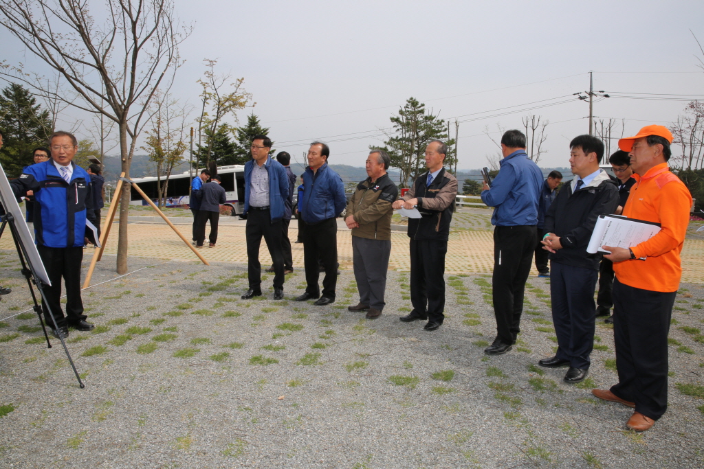 제212회 예산군의회(임시회)사업장답사