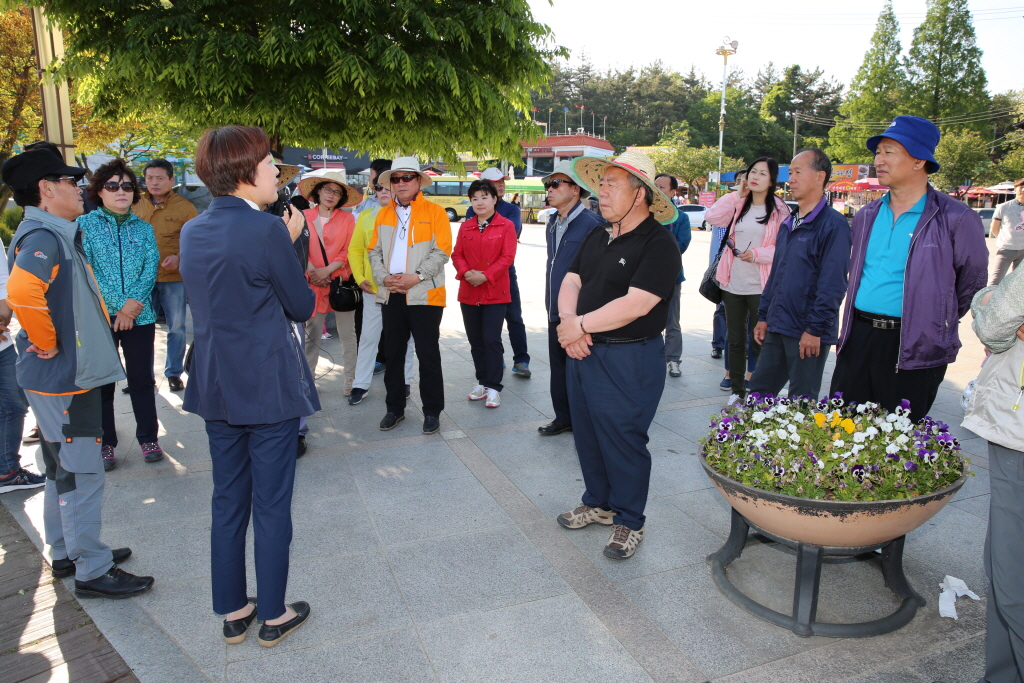 선진지견학(은파호수공원)