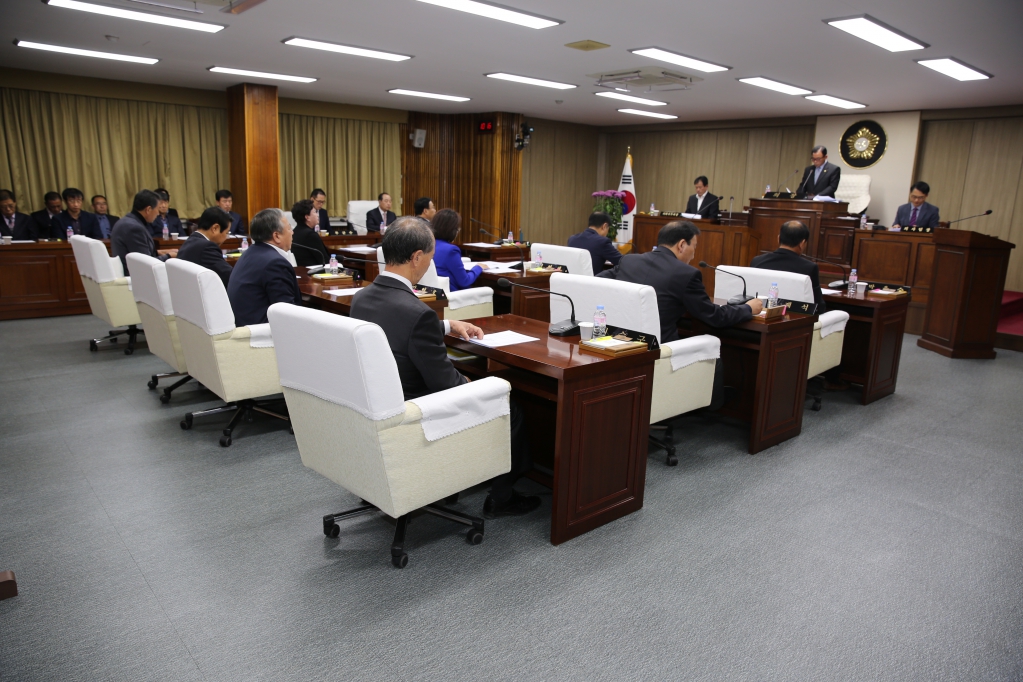 제226회 예산군의회(임시회) 제1차 본회의