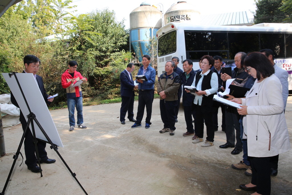 소 번식관리시스템 활용 시범사업장 답사