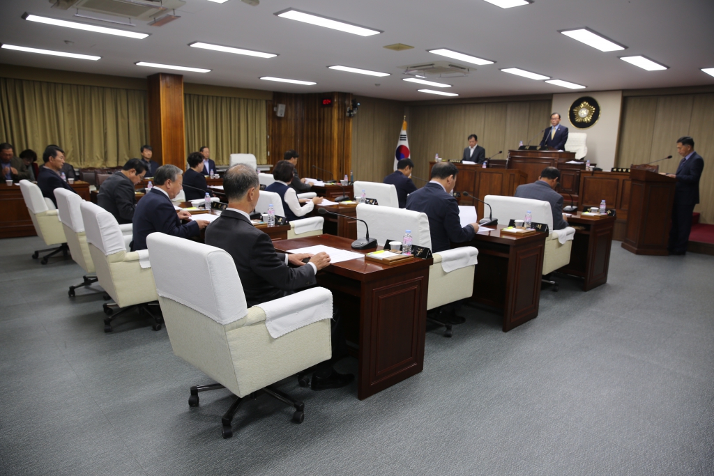 제235회 예산군의회 임시회 개회