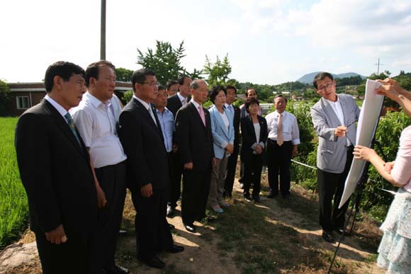 황새마을 조성사업 대상지 현장방문
