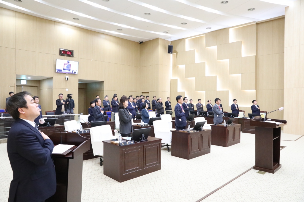 제289회 임시회 제1차 본회의