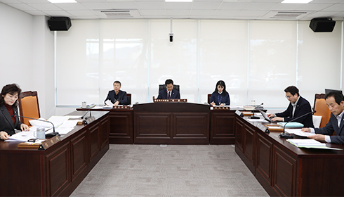 행정복지위원회 위원장 박중수 사진