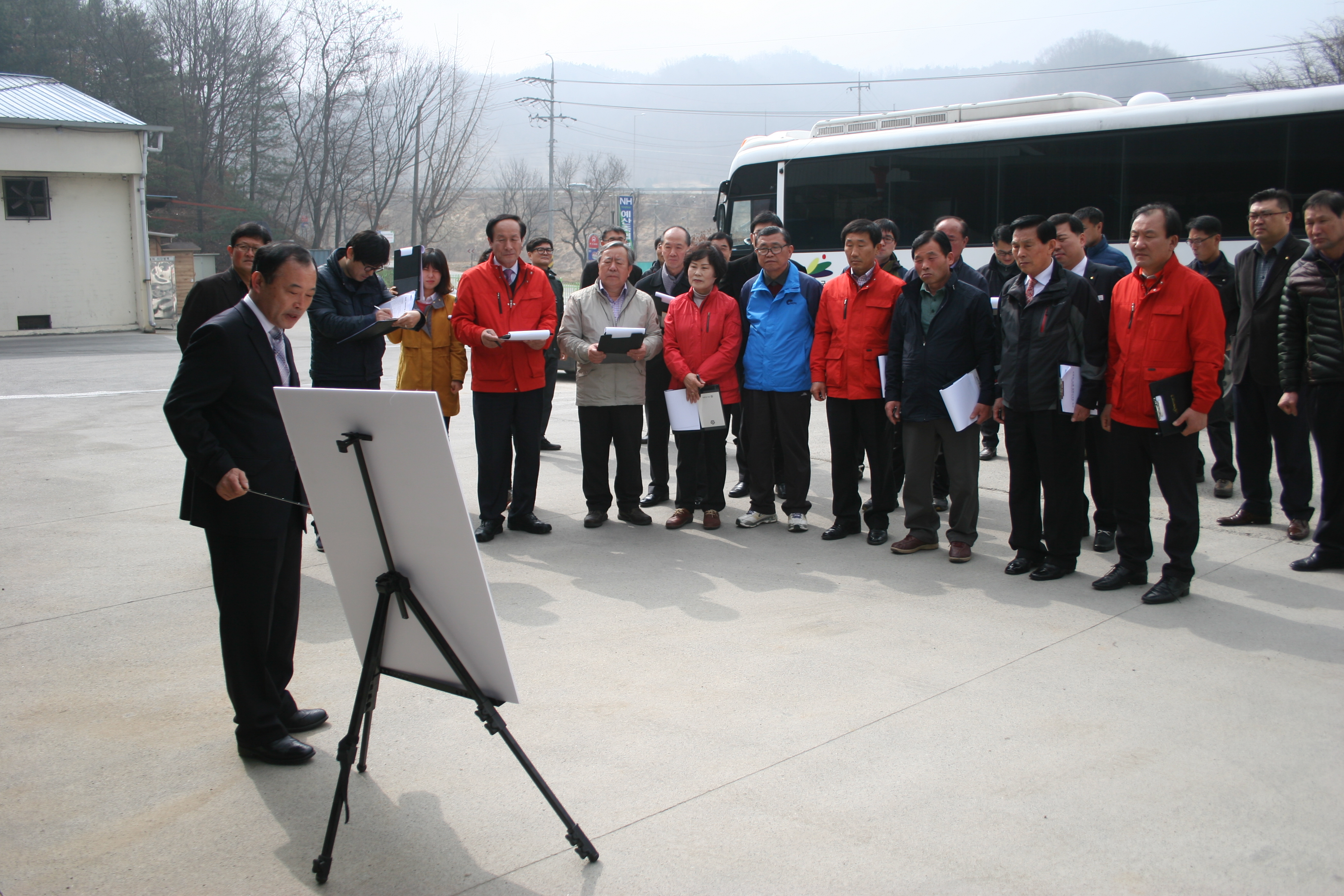 집유장 HACCP시설 지원사업장 답사