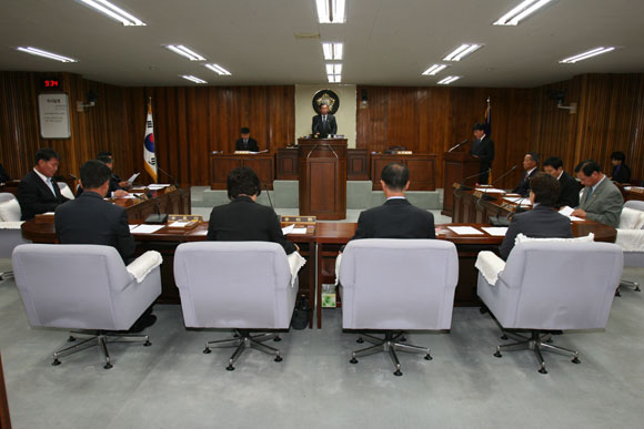 제135회(임시회)개회사