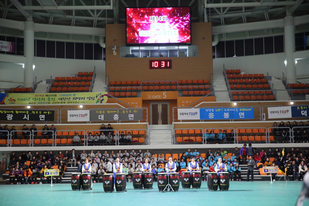 제14회 예산군 어머니체육대회 개회식