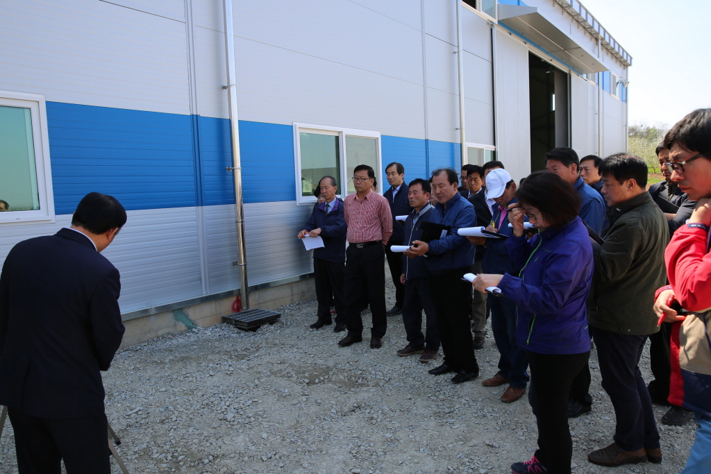 제212회 예산군의회(임시회) 군정 주요사업장 답사