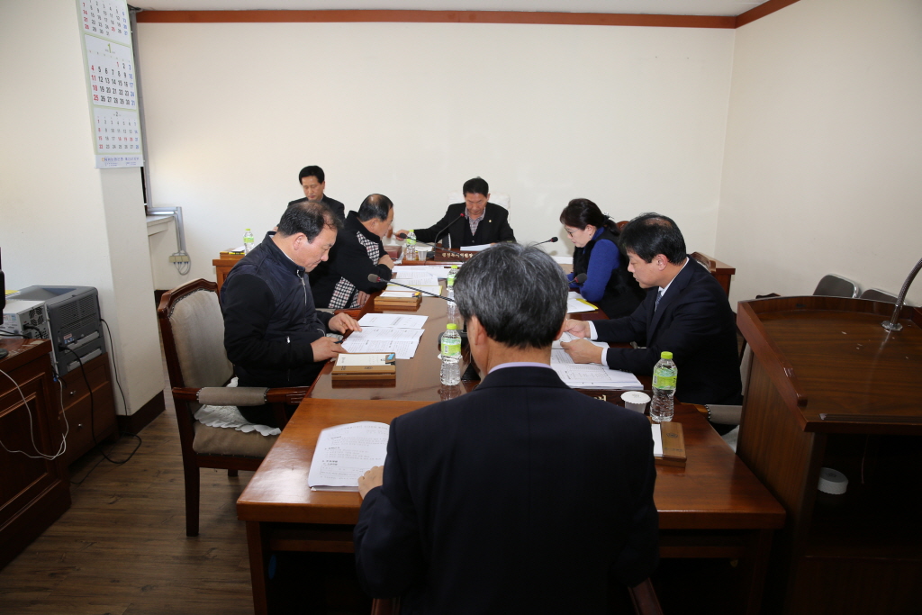 행정복지위원회 회의모습