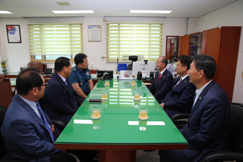 의장단 상임위원장 기관방문