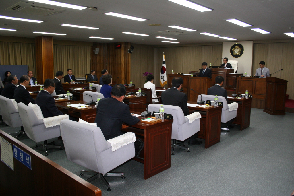 제202회 예산군의회(임시회) 제1차본회의