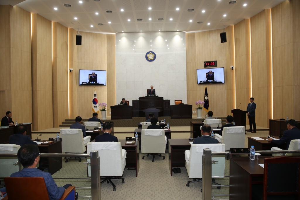 제252회 임시회 개회