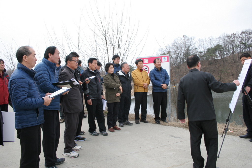 화산천 고향의 강 정비사업(사업장답사)