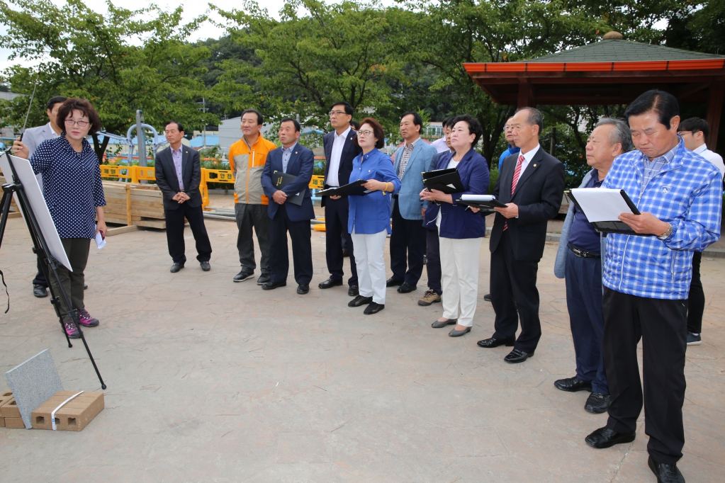 예산문화원 증축사업장 답사