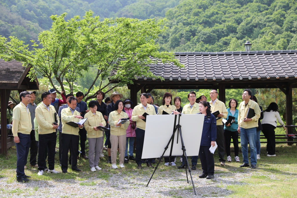 2023년 군정 주요사업장 답사(6개소-2일차)